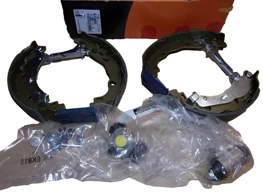 Szczęki Hamulcowe 1613191580 Citroen Peugeot Eurorepar 1613191580