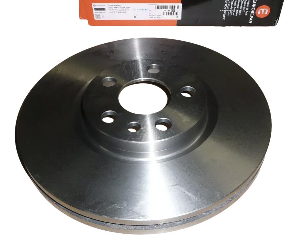 Tarcza Hamulcowa Przód 1618862880 Citroen Peugeot Eurorepar 1618862880