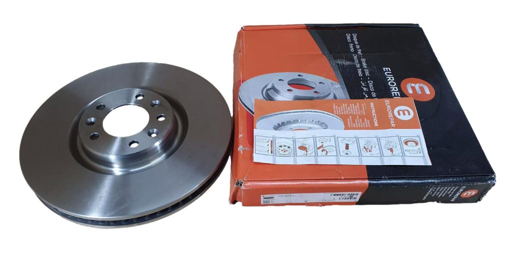 Tarcza Hamulcowa Przód 1642761480 9804605780 Citroen Peugeot Eurorepar 1642761480