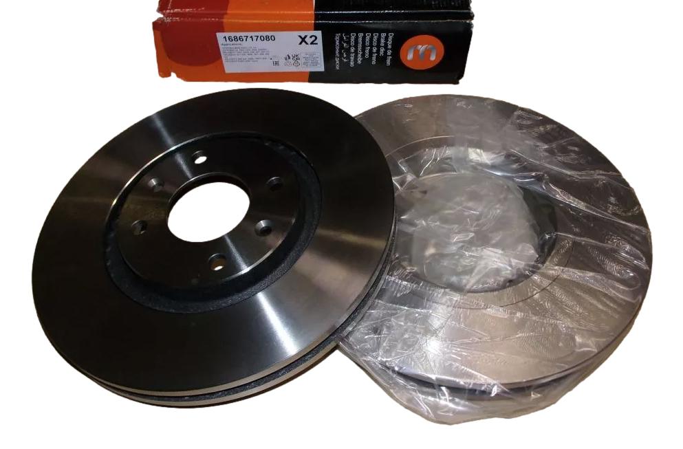 Tarcza Hamulcowa Przód 1686717080 Citroen Peugeot Eurorepar 1686717080