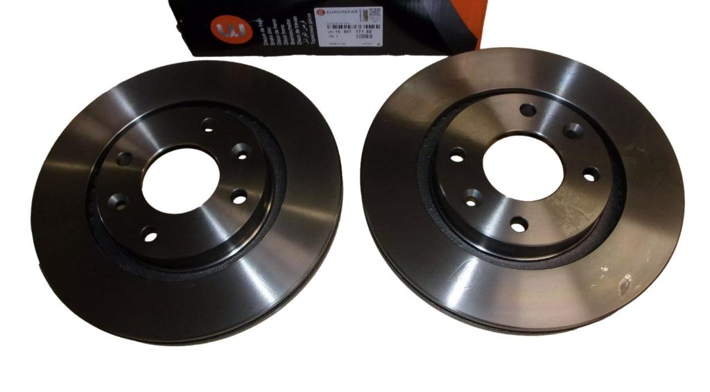 Tarcza Hamulcowa Przód 1686717180 1629058880 Citroen Peugeot Eurorepar 1686717180
