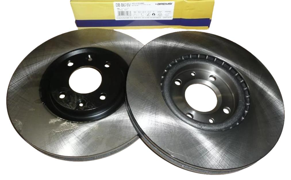 Tarcza Hamulcowa Przód 4249J8 Citroen Peugeot Bremsi BRE DBB676V