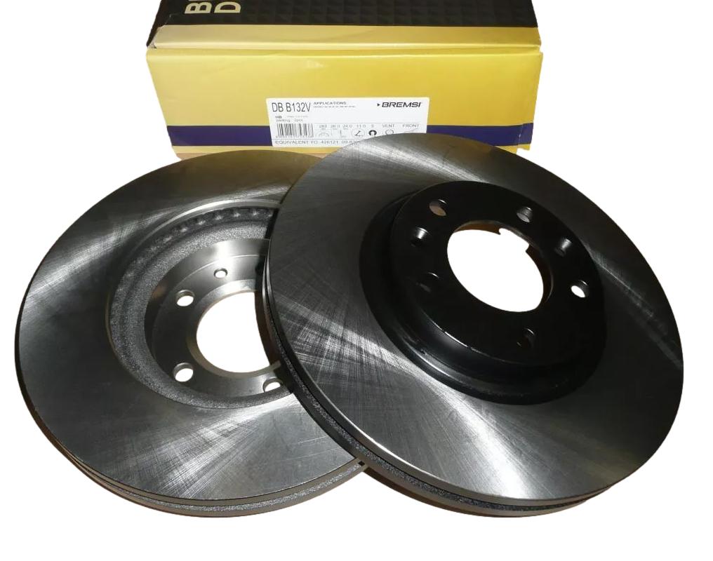 Tarcza Hamulcowa Przód 4249L3 Citroen Peugeot Bremsi BRE DBB132V