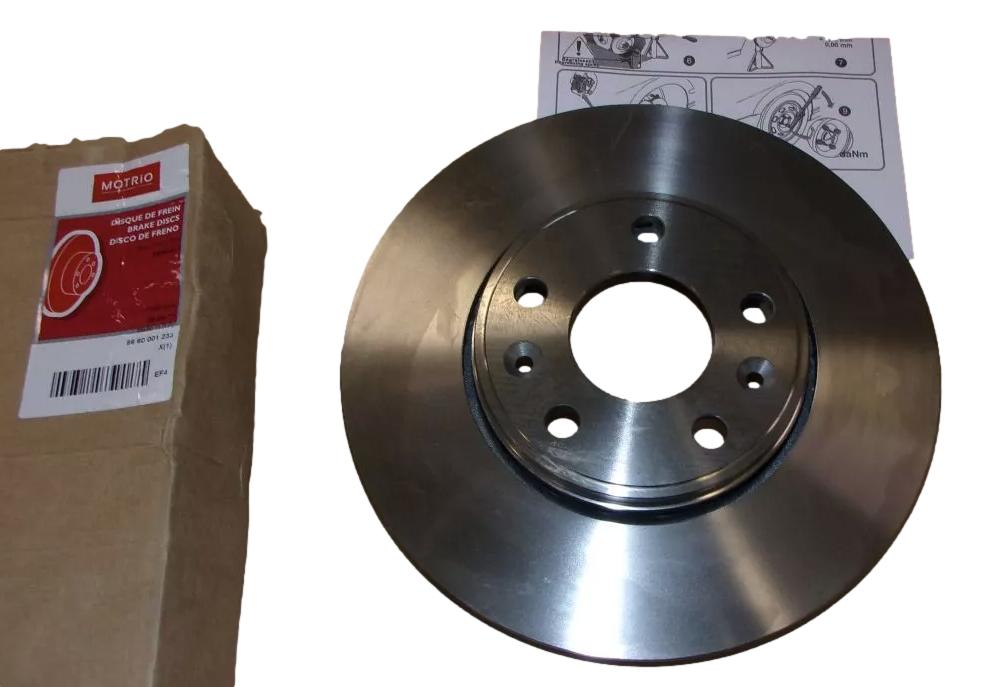 Tarcza Hamulcowa Przód 8660001233 Renault Dacia Motrio 8660001233