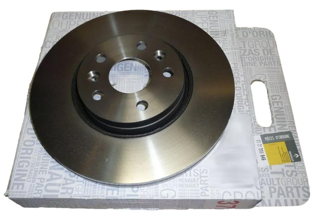 Tarcza Hamulcowa Przód Renault Dacia 7701208849 Oryginał 7701208849