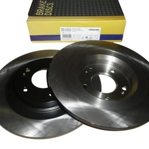 Tarcza Hamulcowa Tył 1609901080 Citroen Peugeot Bremsi BRE DBC652S