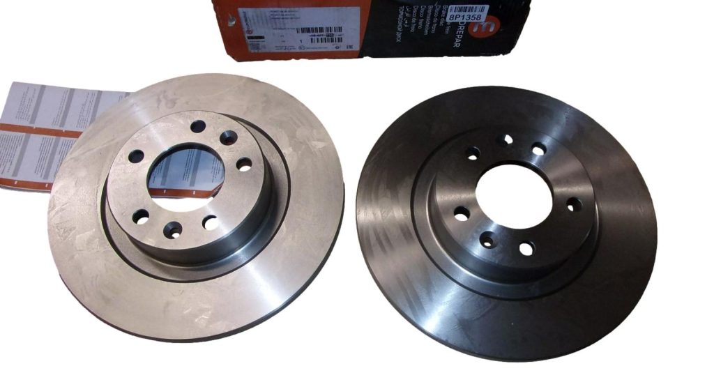 Tarcza Hamulcowa Tył 1642773580 4249G2 Citroen Peugeot Eurorepar 1642773580