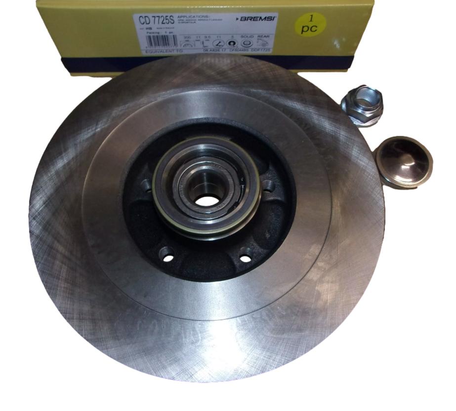 Tarcza Hamulcowa Tył 402020003R Renault Dacia Bremsi BRE CD7725S