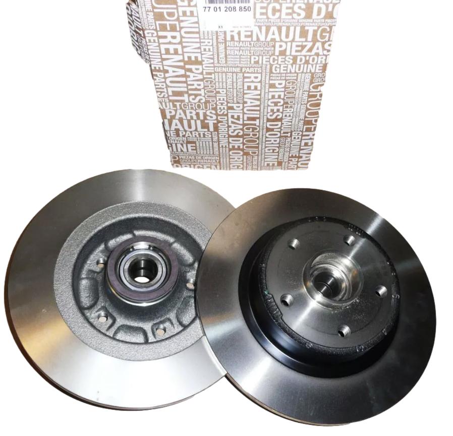 Tarcza Hamulcowa Tył Renault Dacia 7701208850 Oryginał 7701208850