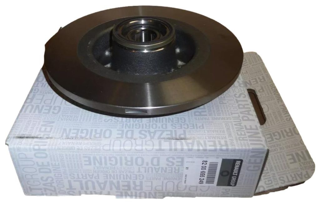 Tarcza Hamulcowa Tył Renault Dacia 8200655249 Oryginał 8200655249