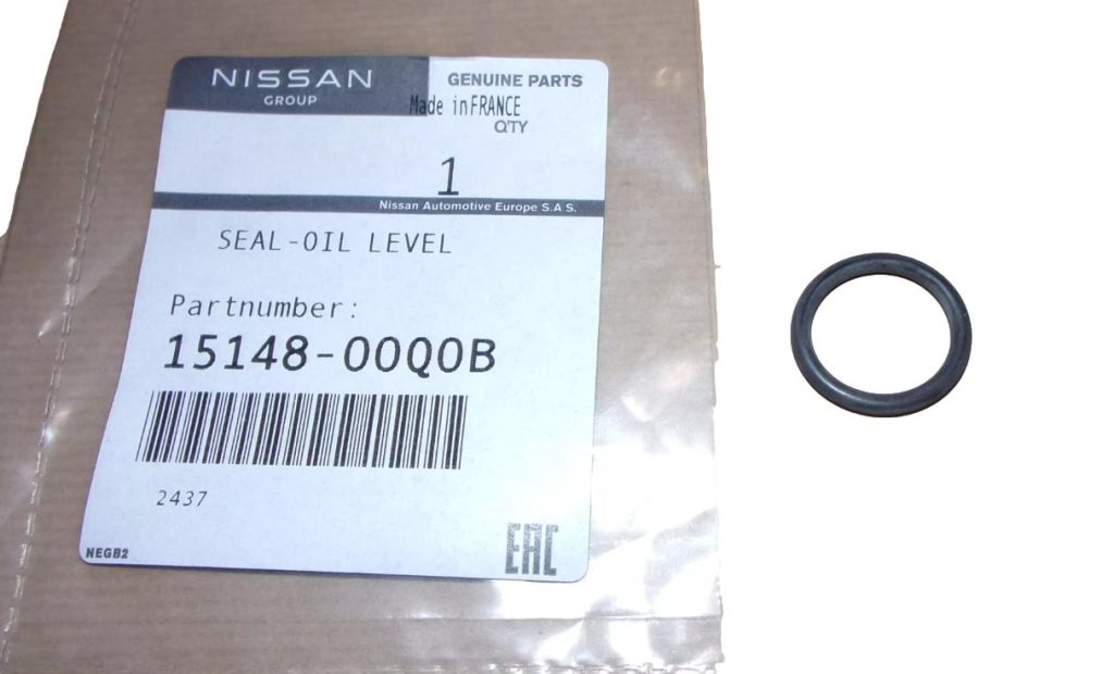 Uszczelka Miarki Oleju Renault Nissan 2.3 dCI 1514800Q0B Oryginał 1514800Q0B