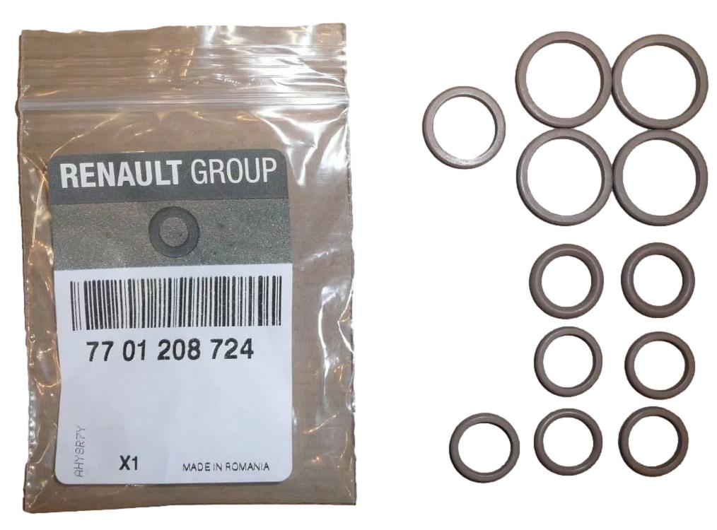 Uszczelki Klimatyzacji Renault Dacia 7701208724 Oryginał 7701208724