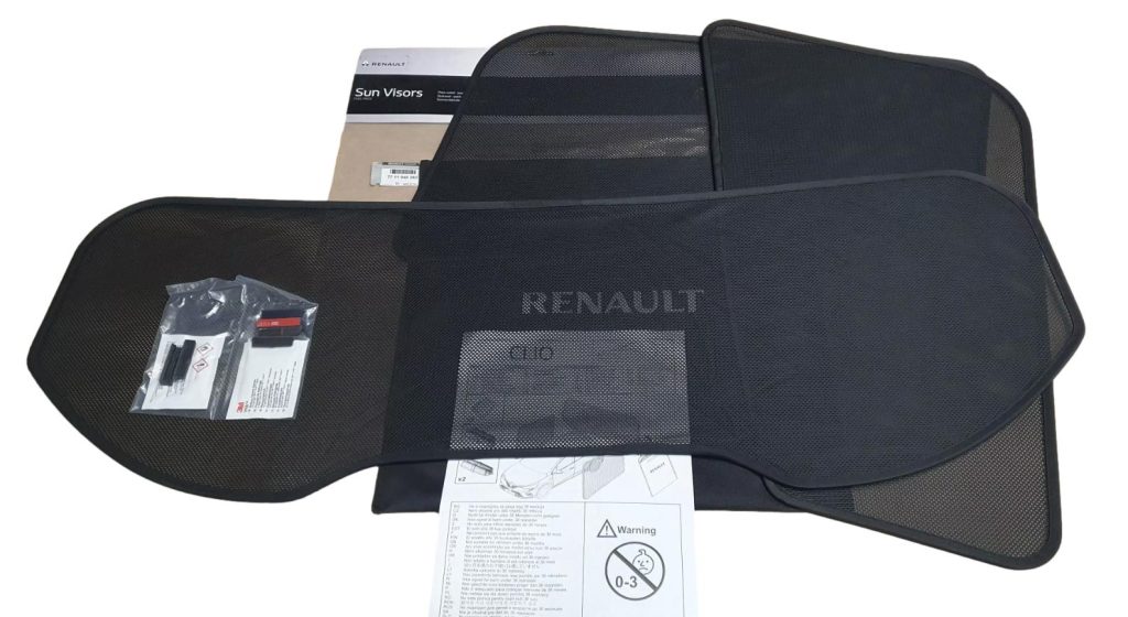 Zasłony Przeciwsłoneczne Renault Dacia 7711940382 Oryginał 7711940382