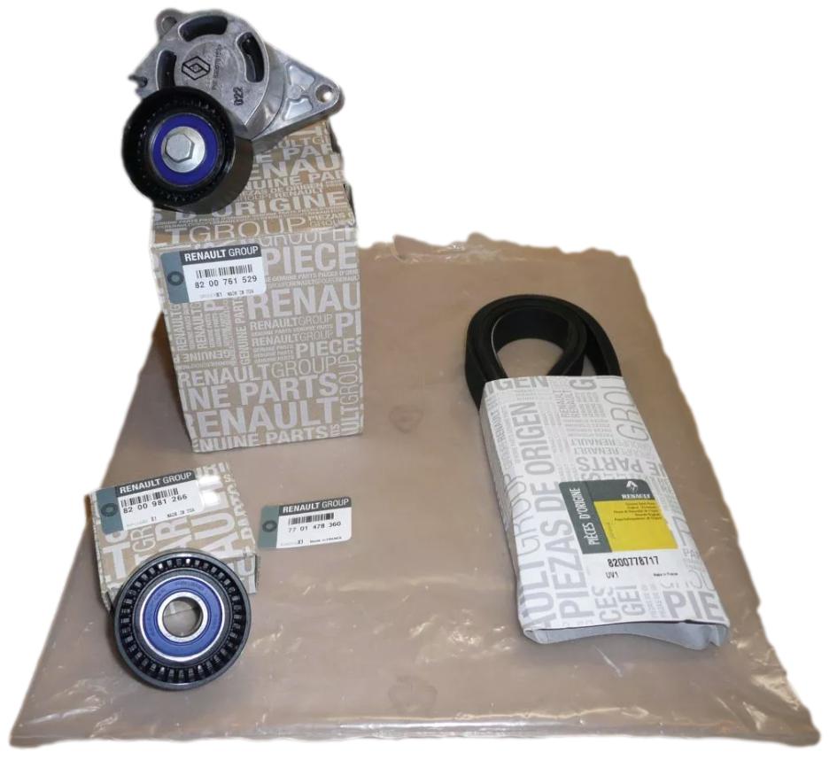 Zestaw Paska Napędu Renault Dacia 7701478360 Oryginał 7701478360