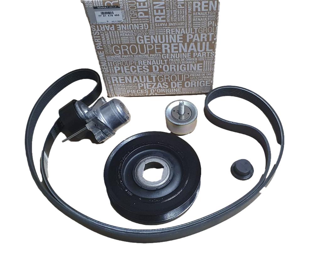 Zestaw Paska Napędu Renault Dacia 7701478496 Oryginał 7701478496