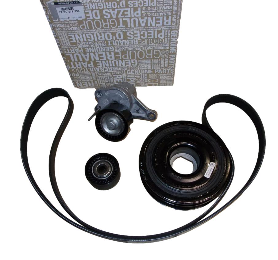 Zestaw Paska Rozrządu Renault Dacia 7701478234 Oryginał 7701478234
