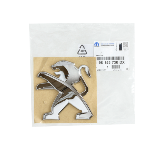 Emblemat Logo Peugeot 98153730Dx Oryginał ORG 98153730DX