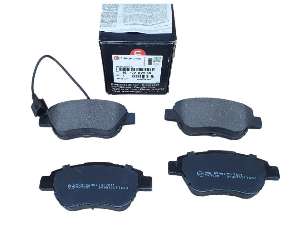 Klocki Hamulcowe Przód Citroen Peugeot 1617262380 Eurorepar 1617262380