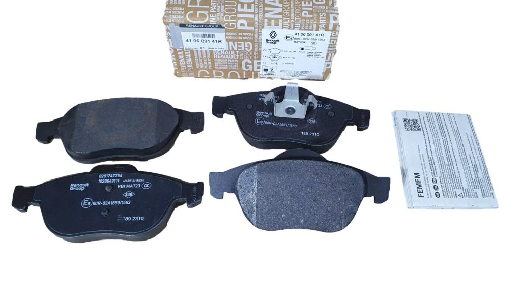 Klocki Hamulcowe Przód Renault Dacia 410609141R Oryginał ORG 410609141R