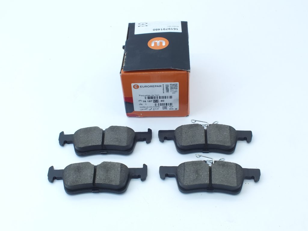 Klocki Hamulcowe Tył Citroen Peugeot 1619791480 Eurorepar 1619791480