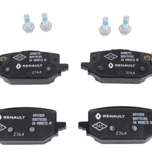 Klocki Hamulcowe Tył Renault Dacia 440607734R Oryginał ORG 440607734R
