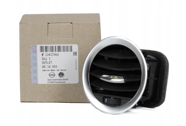 Kratka Nawiewu Powietrza Opel 13417366 Oryginał ORG 13417366