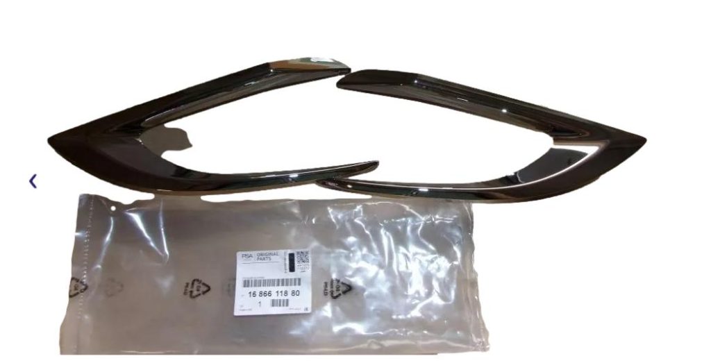 Listwa Zderzaka 1686611880 Peugeot 3008 5008 Oryginał ORG 1686611880