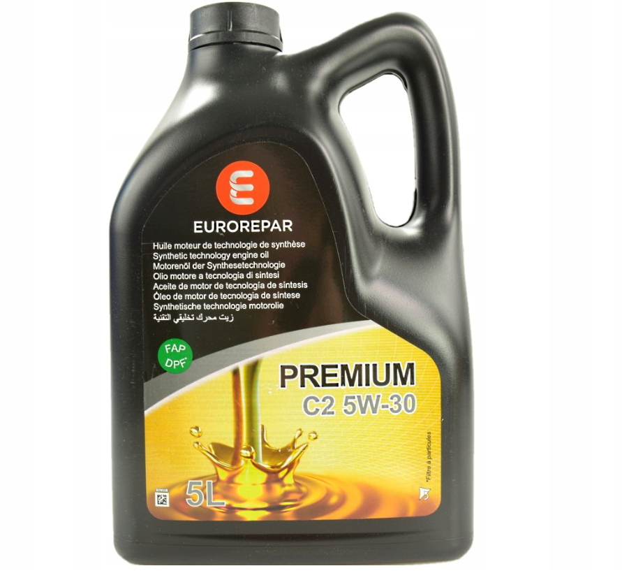 Olej  5W30 Premium C2 5L Citroen Peugeot 1635764580 Eurorepar EURO 1635764580