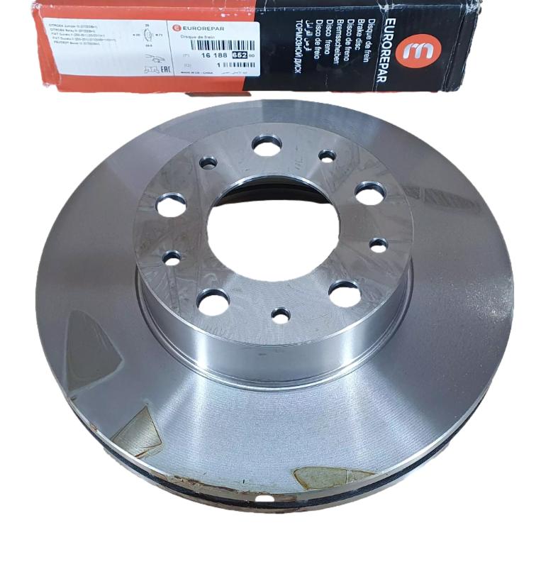 Tarcza Hamulcowa Przód 1618865280 Citroen Peugeot Eurorepar 1618865280