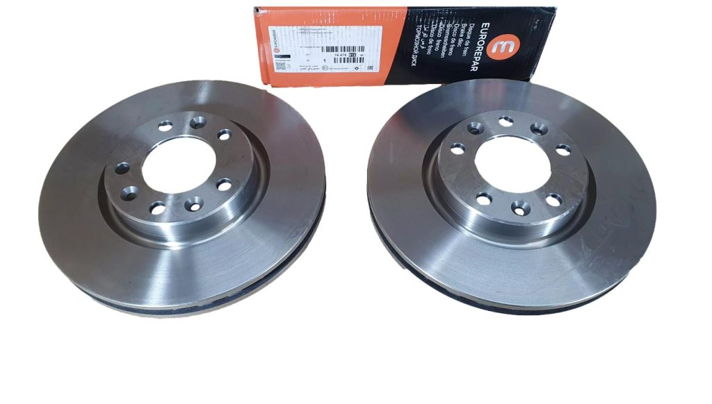 Tarcza Hamulcowa Przód 1667851280 Citroen Peugeot Eurorepar 1667851280