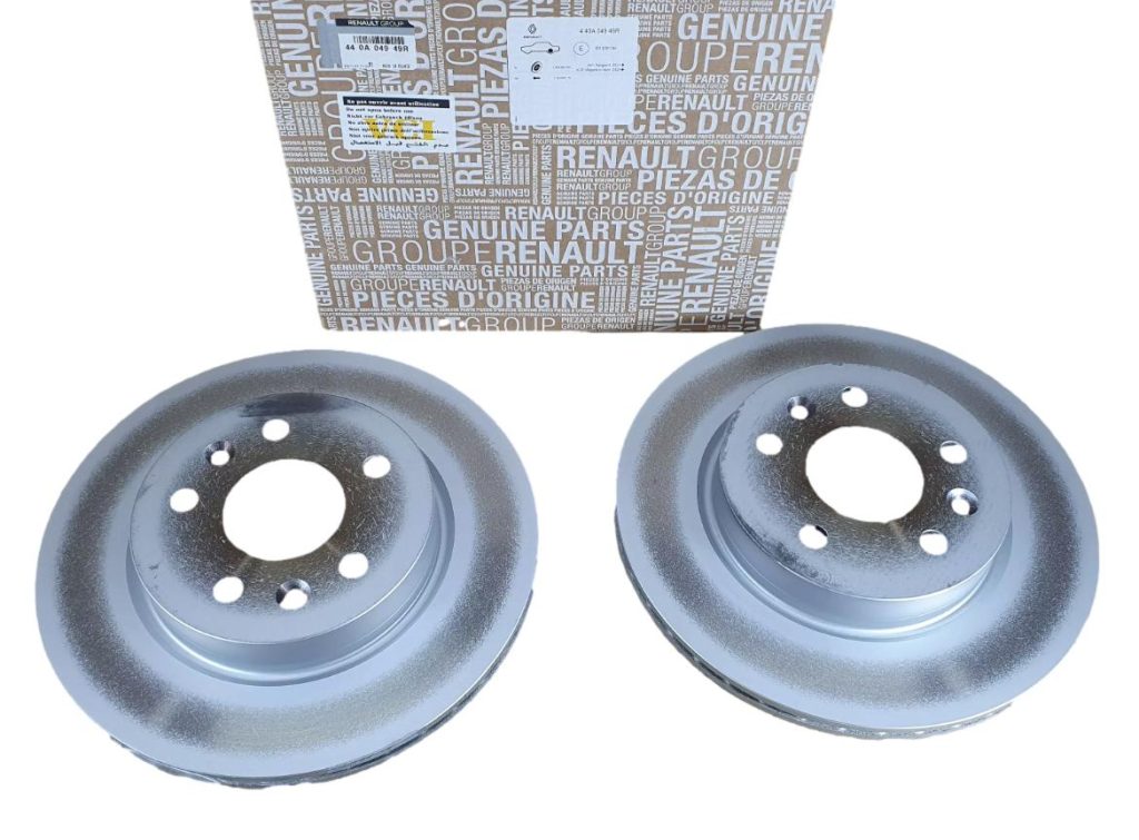 Tarcza Hamulcowa Tył Renault Dacia 440A04949R Oryginał 440A04949R