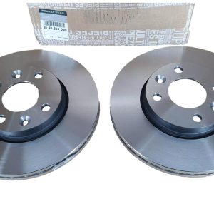 Tarcze Hamulcowe Przód Renault Dacia 402060405R Oryginał 402060405R