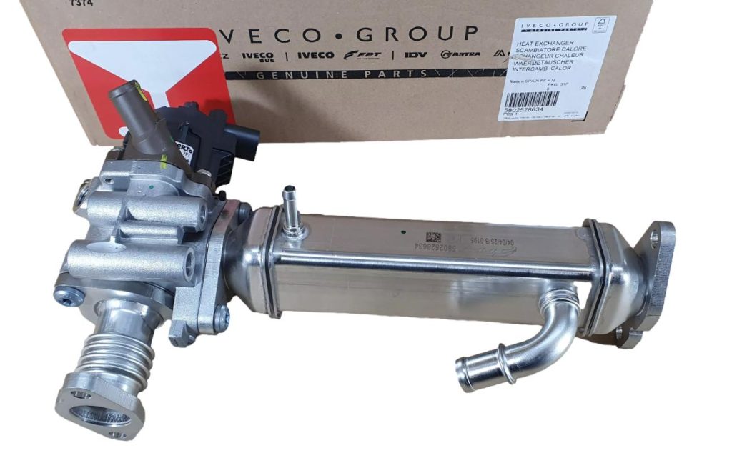 Zawór Egr Chłodnica Spalin Peugeot Fiat Iveco 5802528634 Oryginał ORG 5802528634