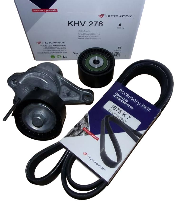 Zestaw Paska Napędu 117200334R Renault Dacia Hutchinson HUT KHV278