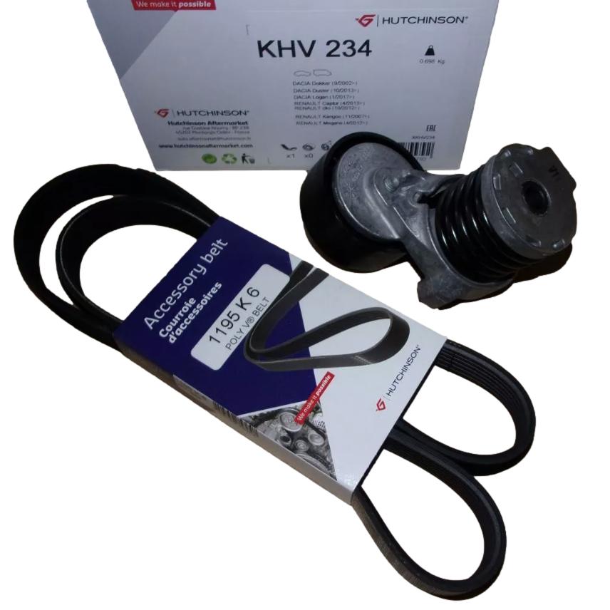 Zestaw Paska Napędu 117202495R Renault Dacia Hutchinson HUT KHV234