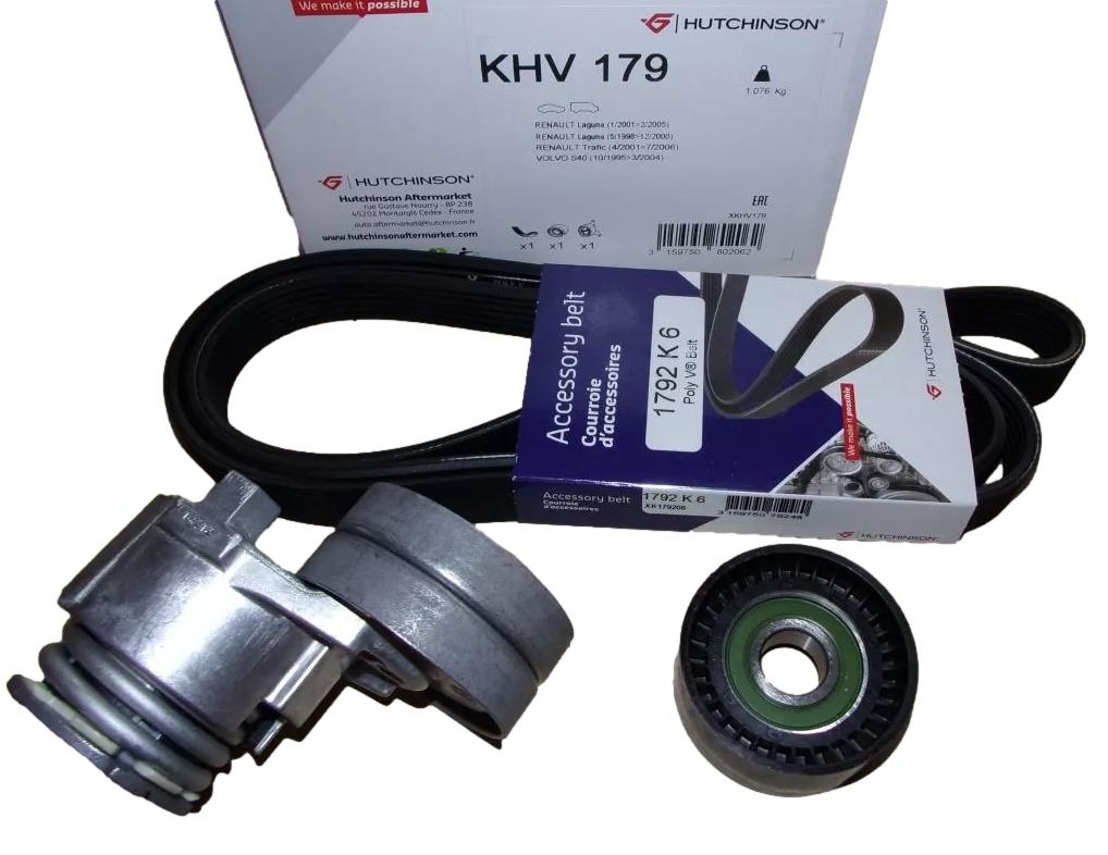 Zestaw Paska Napędu 117208353R Renault Dacia Hutchinson HUT KHV179