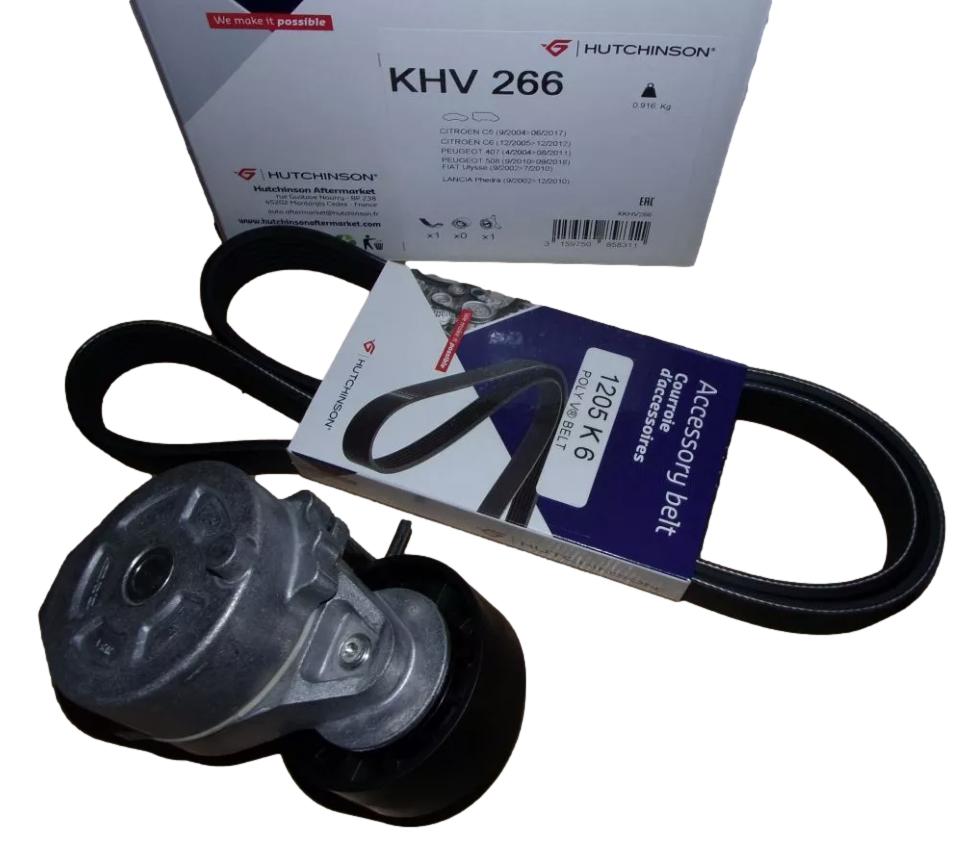 Zestaw Paska Napędu 1611278580 Citroen Peugeot Hutchinson HUT KHV266