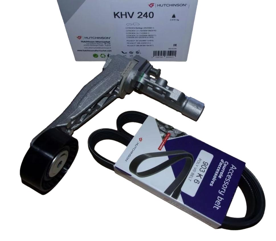 Zestaw Paska Napędu 1611279180 Citroen Peugeot Hutchinson HUT KHV240