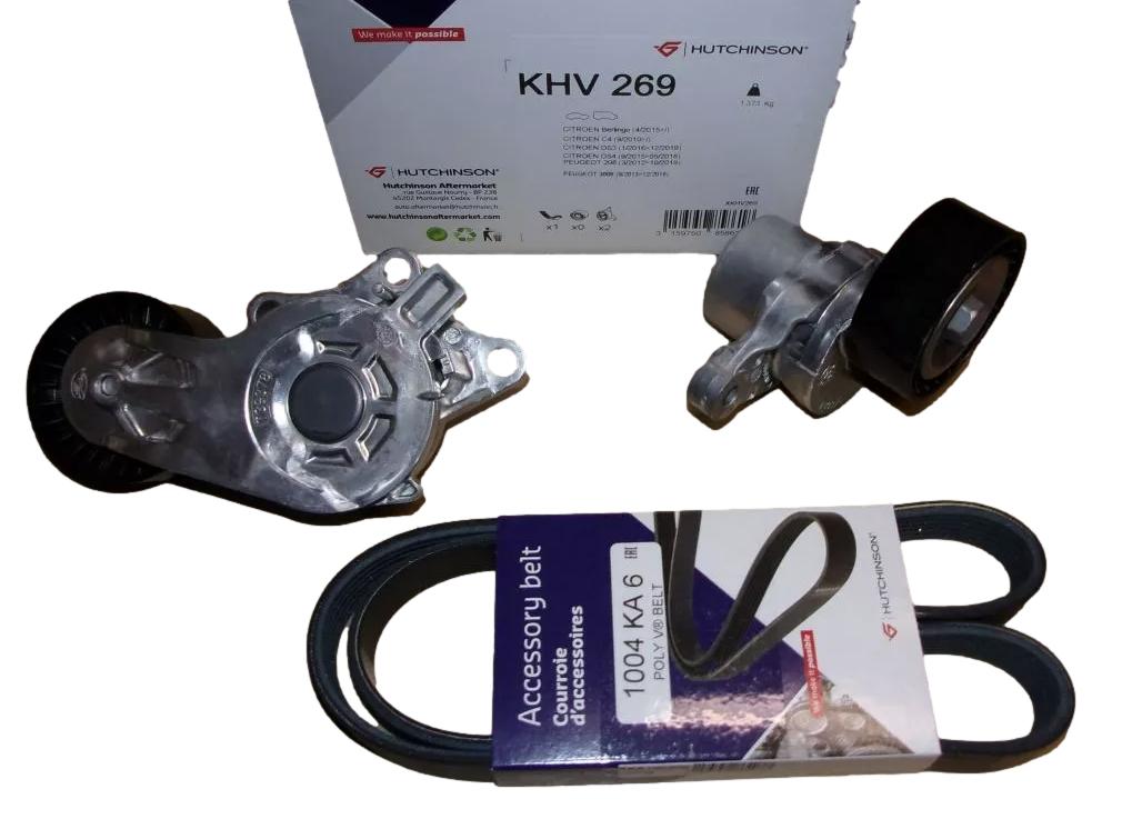 Zestaw Paska Napędu 1613255580 Citroen Peugeot Hutchinson HUT KHV269