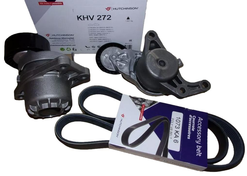 Zestaw Paska Napędu 1616876980 Citroen Peugeot Hutchinson HUT KHV272