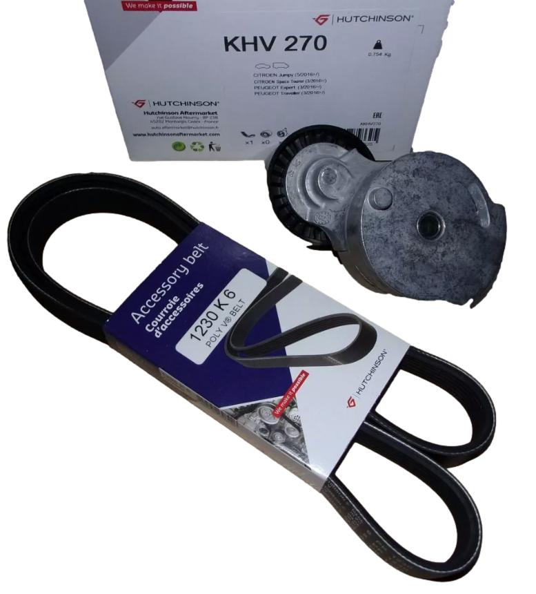 Zestaw Paska Napędu 1617025580 Citroen Peugeot Hutchinson HUT KHV270
