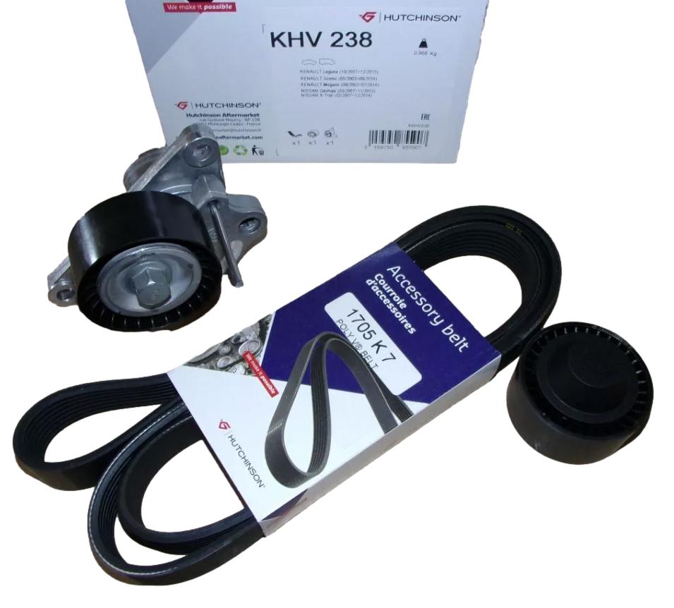 Zestaw Paska Napędu 7701476644 Renault Dacia Hutchinson HUT KHV238