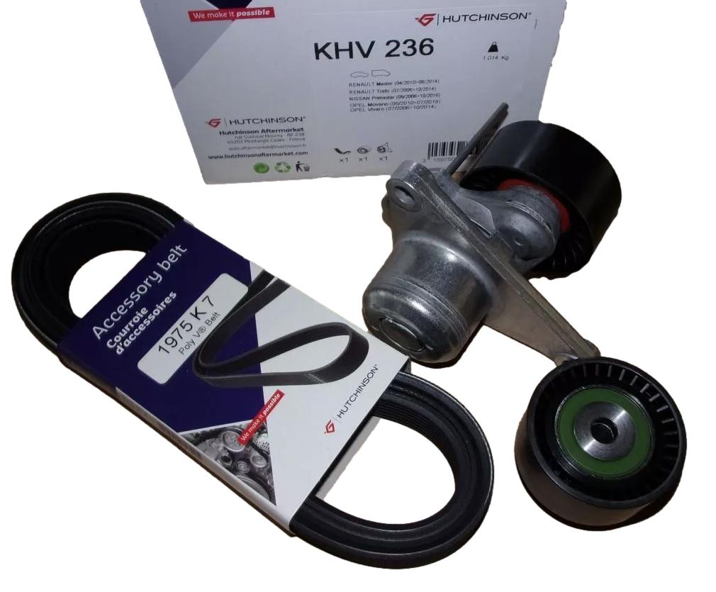 Zestaw Paska Napędu 7701476645 Renault Dacia Hutchinson HUT KHV236