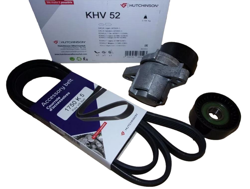 Zestaw Paska Napędu 7701477517 Renault Dacia Hutchinson HUT KHV52