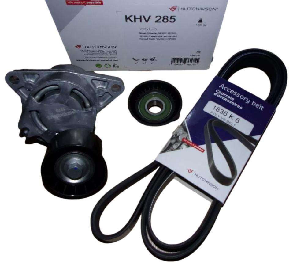 Zestaw Paska Napędu 7701477608 Renault Dacia Hutchinson HUT KHV285