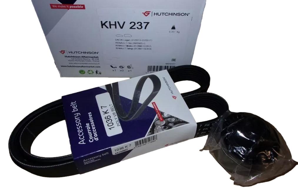 Zestaw Paska Napędu 7701478934 Renault Dacia Hutchinson HUT KHV237