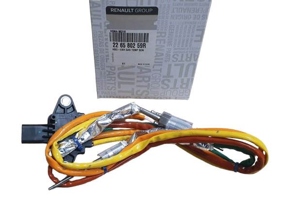 Czujnik Temperatury Spalin Renault Dacia 226580259R Oryginał 226580259R