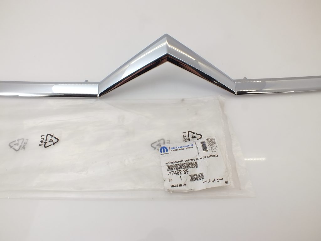 Emblemat Logo 7452SF 9681053877 Citroen Oryginał ORG 7452SF