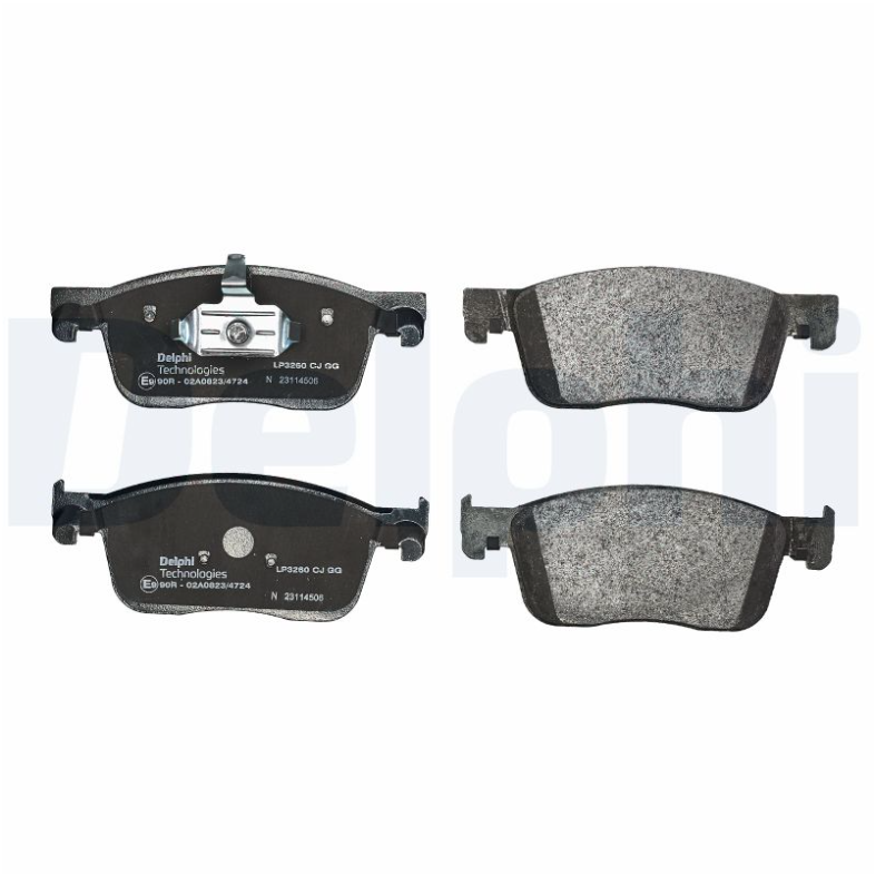 Klocki Hamulcowe Przód 1613260780 Citroen Peugeot Delphi DEL LP3260