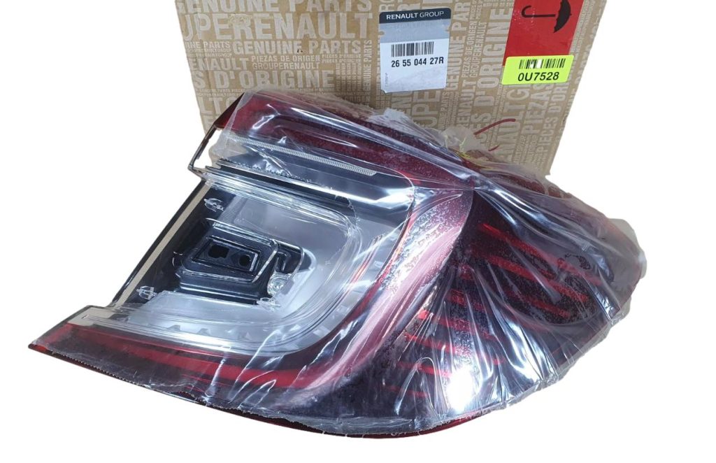 Lampa Prawy Tył Renault 265504427R Oryginał 265504427R
